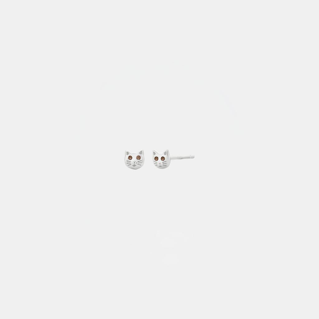 SOPHIE | Kitty Studs Sterling Silver - Cove. Beach Essentials