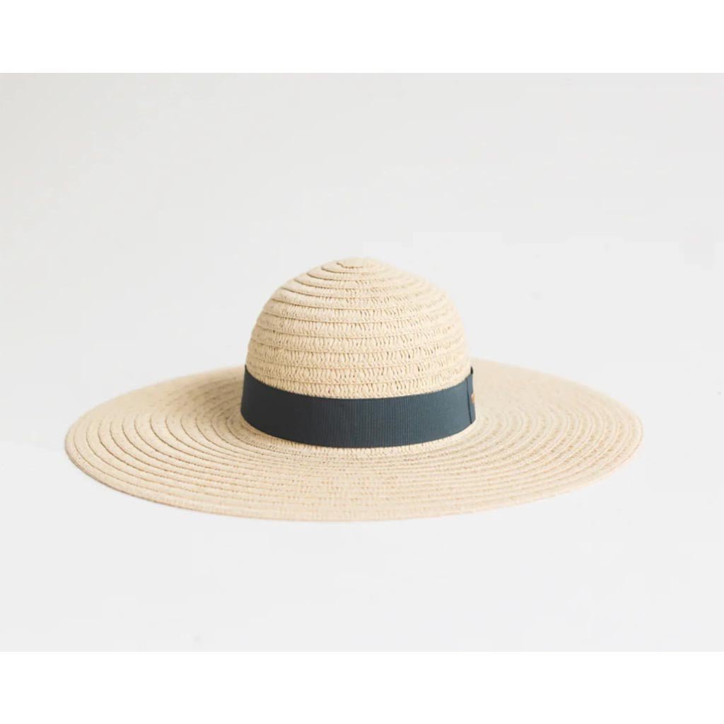 SOPHIE | So Shady Extra Ribbon – Ivory w Ocean - Cove. Beach Essentials