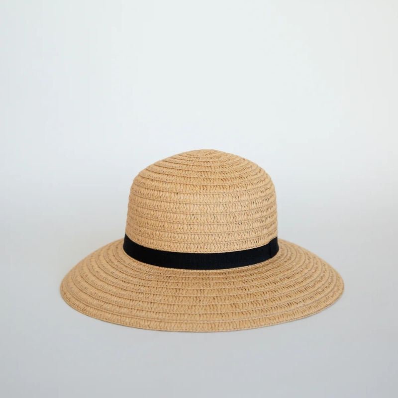 SOPHIE | So Shady Ribbon Natural w Black - Cove. Beach Essentials