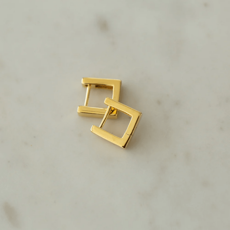SOPHIE | So Square Huggies - Gold - Cove. Beach Essentials