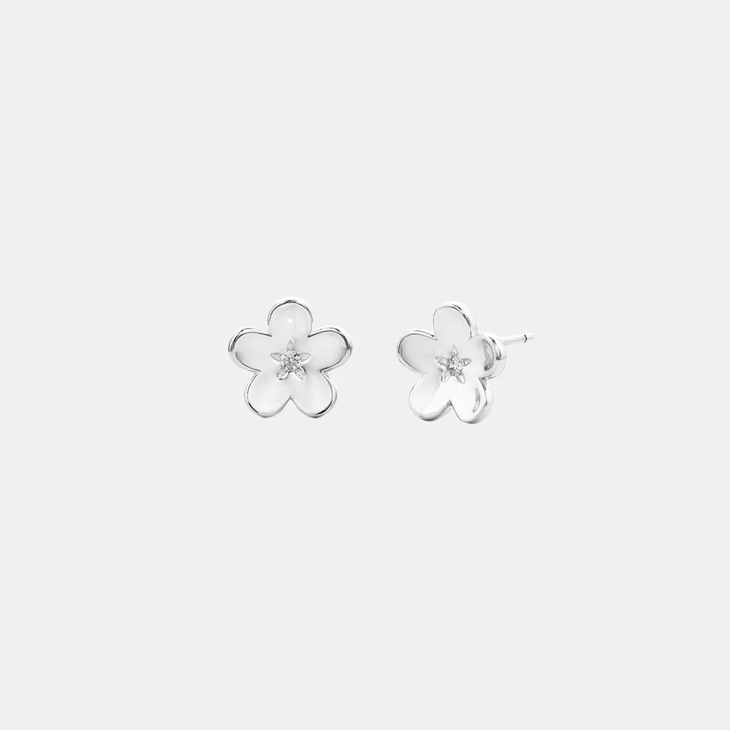 SOPHIE | Super Daisy Day Studs – Silver - Cove. Beach Essentials