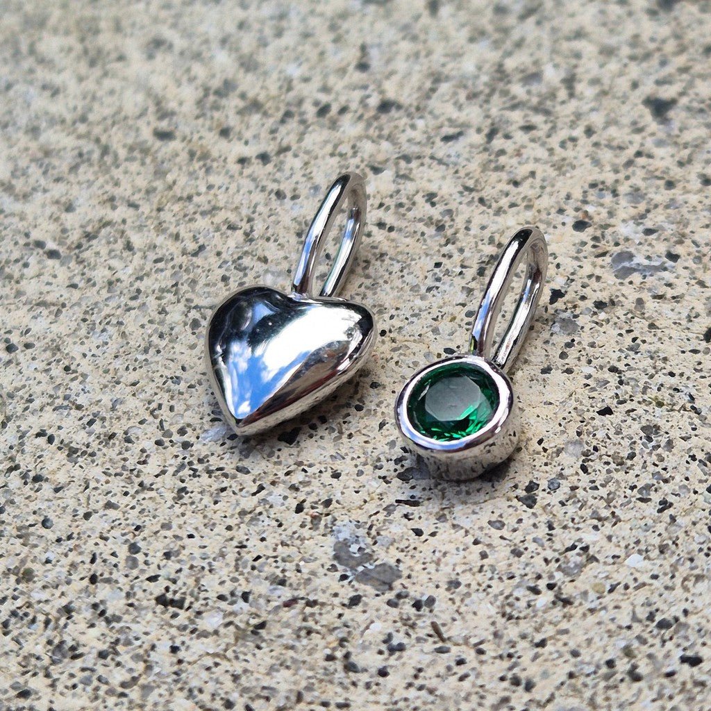 Sorella Of May | Ava Sterling Silver Paperclip Chain Charm Necklace - Cove. Beach Essentials
