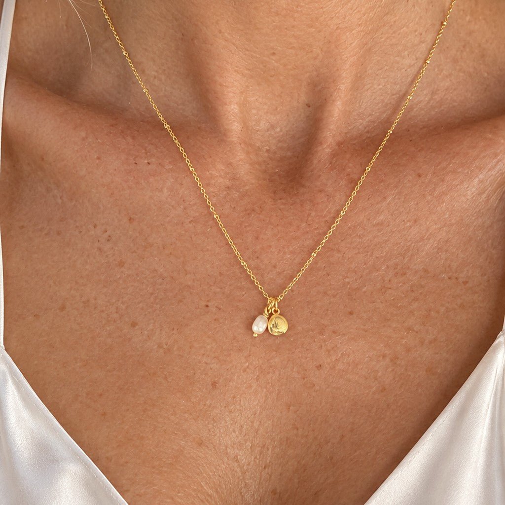 Sorella Of May | Cora Pearl & Shell Necklace - Cove. Beach Essentials
