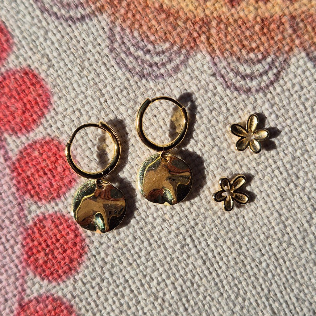 Sorella Of May | Phoebe Sterling Silver Flower Studs - Cove. Beach Essentials