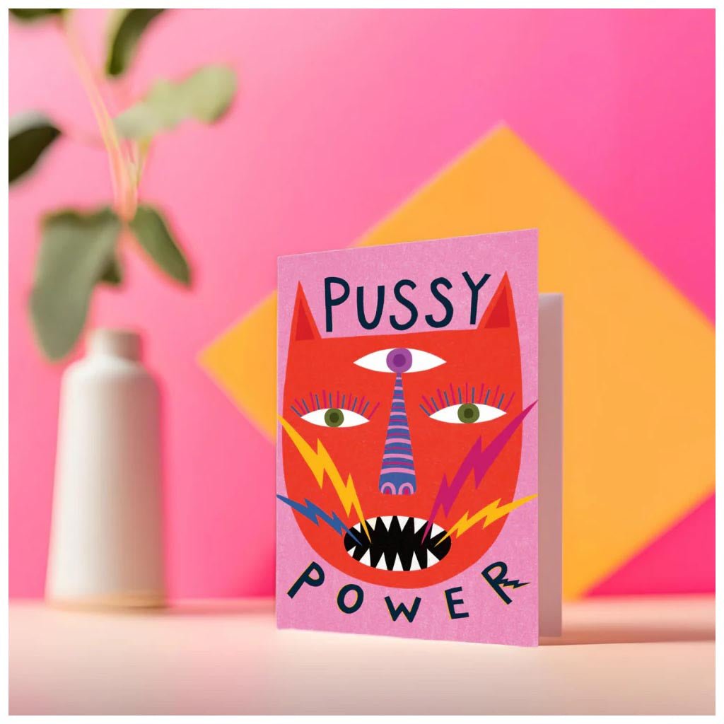 Studio Soph | Card - Pussy Power - Cove. Beach Essentials