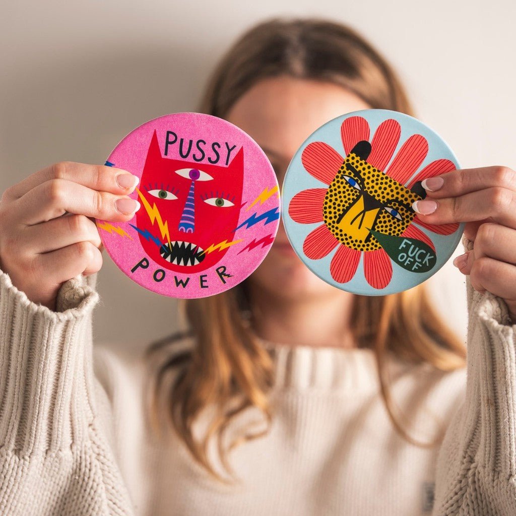 Studio Soph | Coaster - Pussy Power - Cove. Beach Essentials