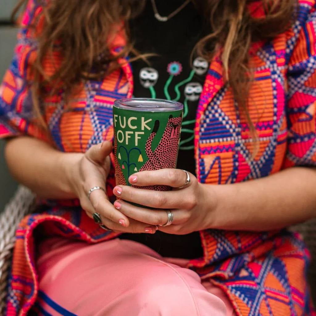 Studio Soph | Takeaway Cup - Fuck Off - Cove. Beach Essentials