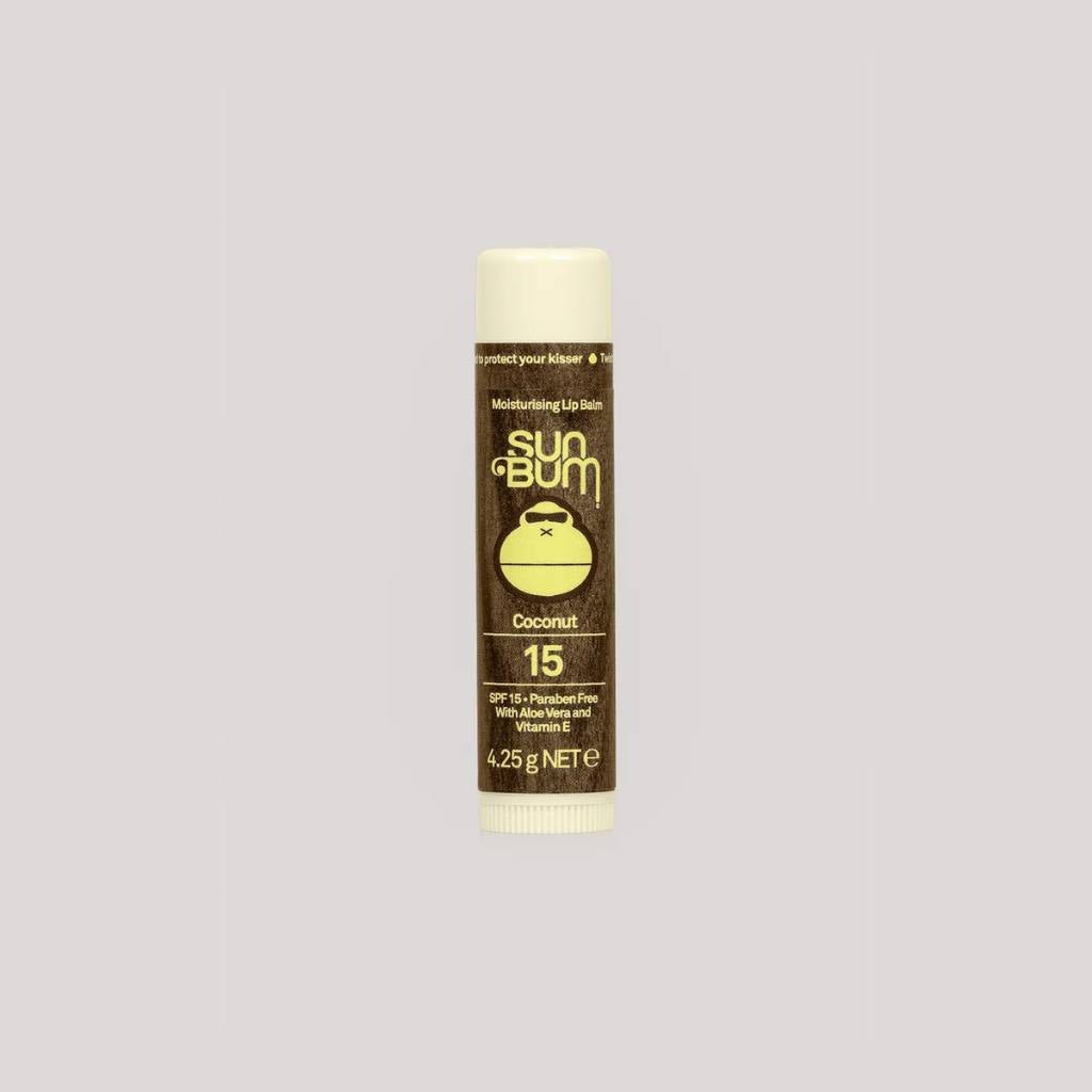 Sun Bum SPF 15 Lip Balm 4.25g Coconut - Cove. Beach Essentials