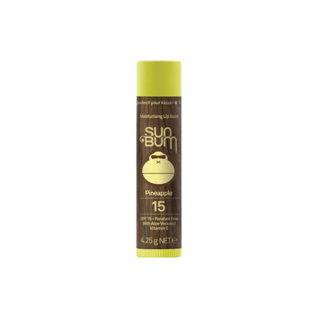 Sun Bum SPF 15 Lip Balm 4.25g Pineapple - Cove. Beach Essentials