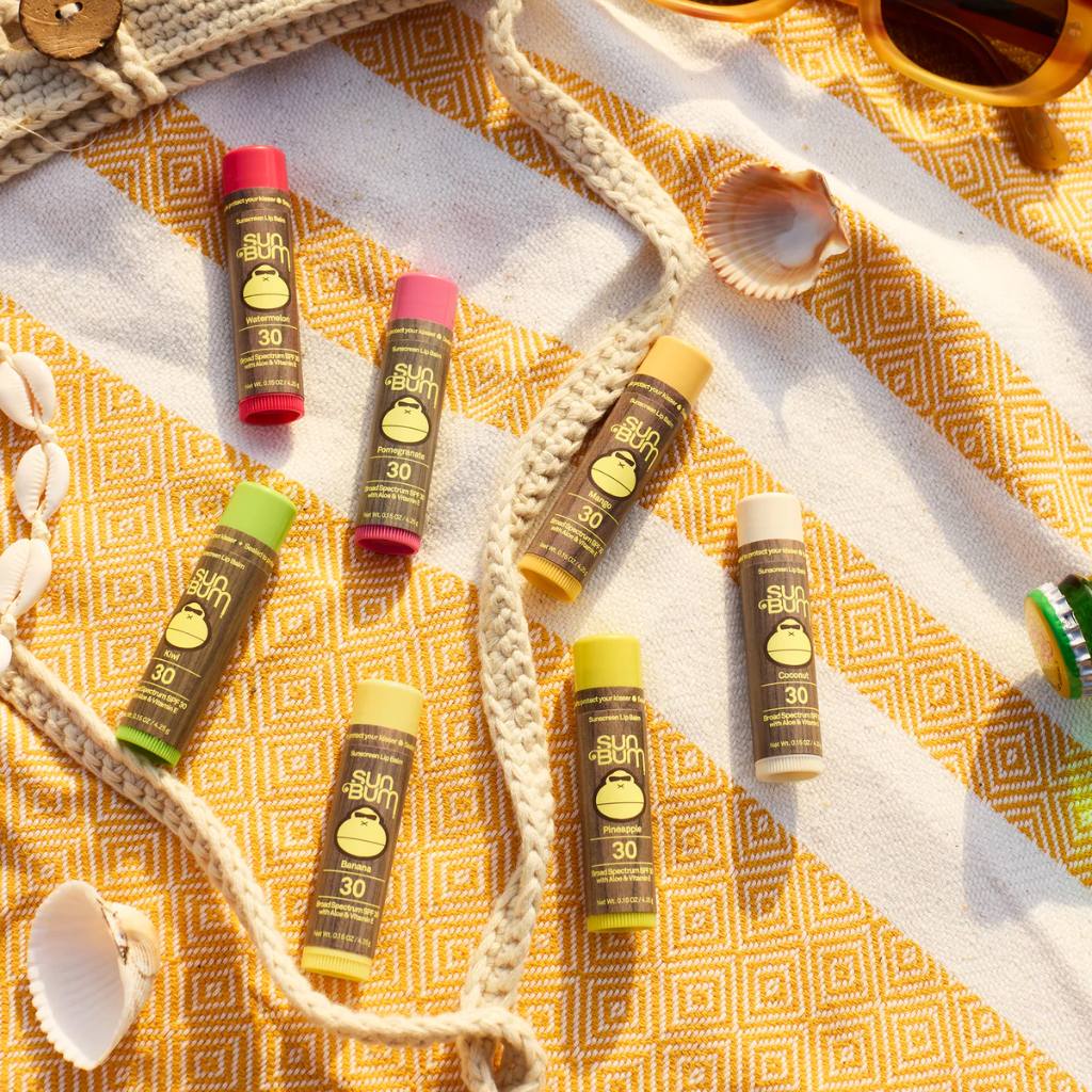 Sun Bum SPF 15 Lip Balm 4.25g Pomegranate - Cove. Beach Essentials