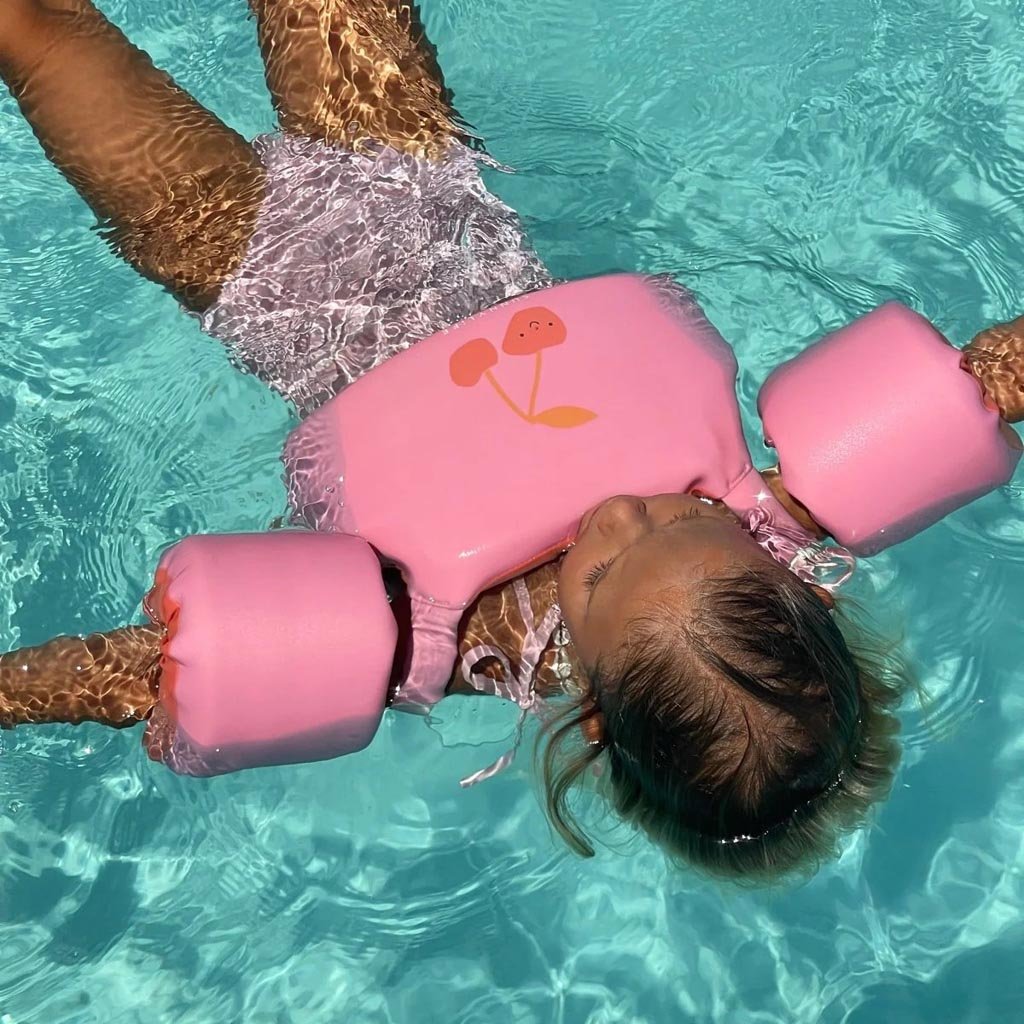 SunnyLife | Floatie Jacket 3-6 Cotton Candy Cherry - Cove. Beach Essentials