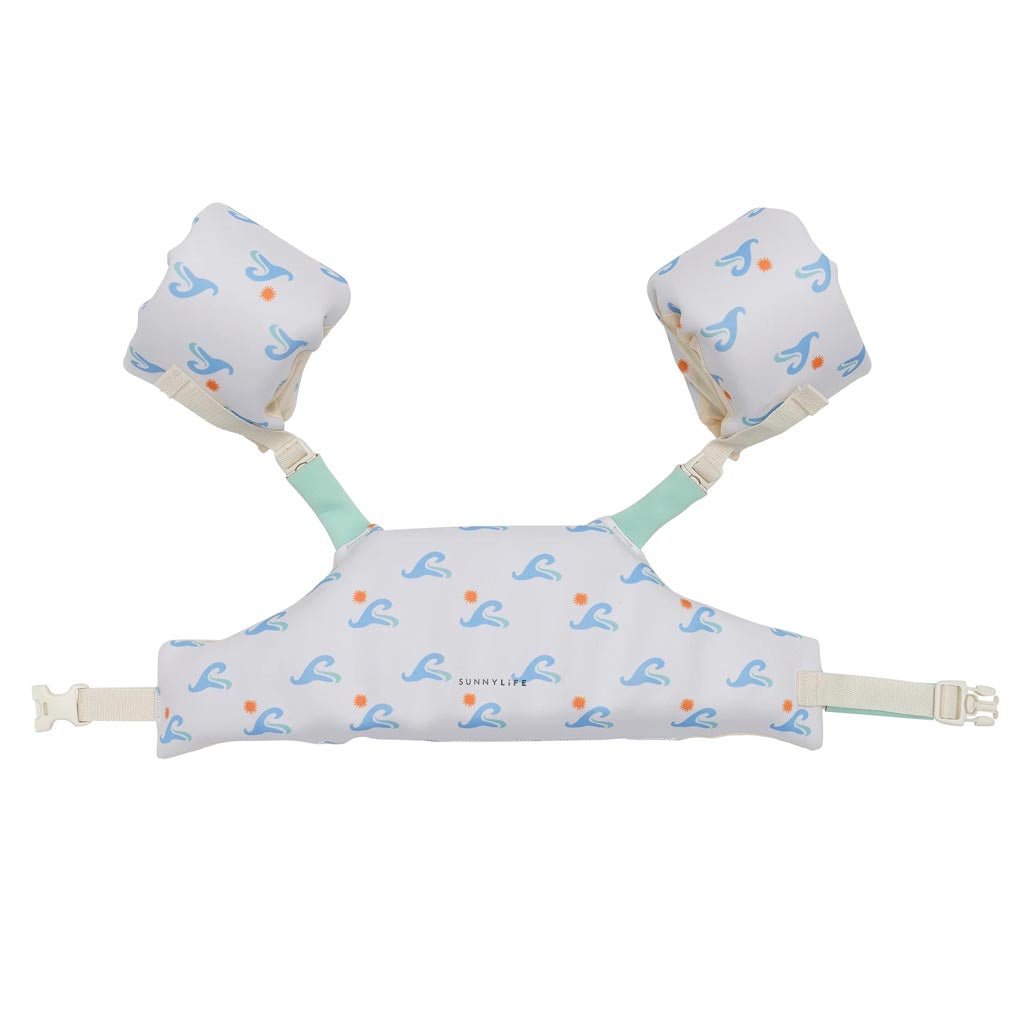 SunnyLife | Floatie Jacket 3-6 Sammy the Seagull Blue Wave - Cove. Beach Essentials