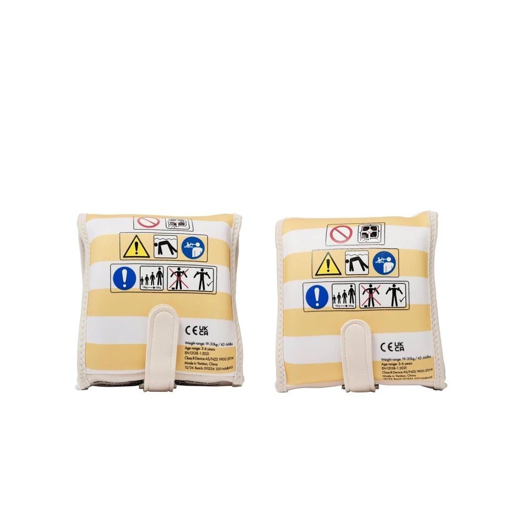 SunnyLife | Kids Floaties Sammy the Seagull Mustard Stripe - Cove. Beach Essentials