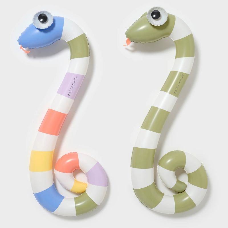 SunnyLife | Kids Inflatable Noodle Into the Wild Multi Set of 2 - Cove. Beach Essentials