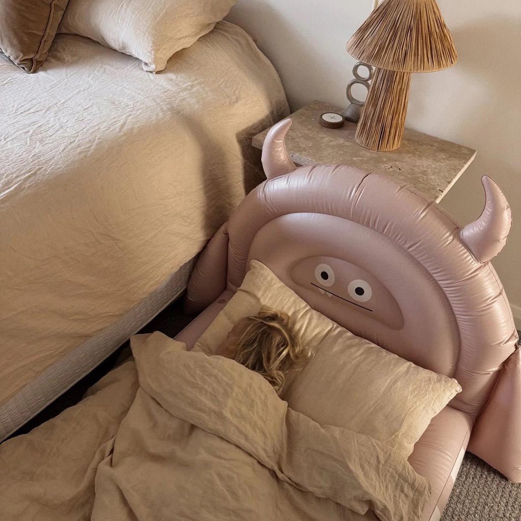 SunnyLife | Kids Sleepover Bed Monster Pink - Cove. Beach Essentials
