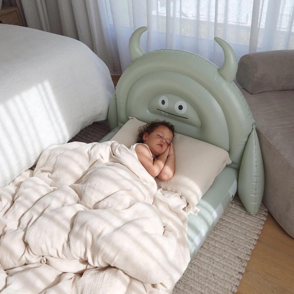 SunnyLife | Kids Sleepover Bed Monster Sage - Cove. Beach Essentials