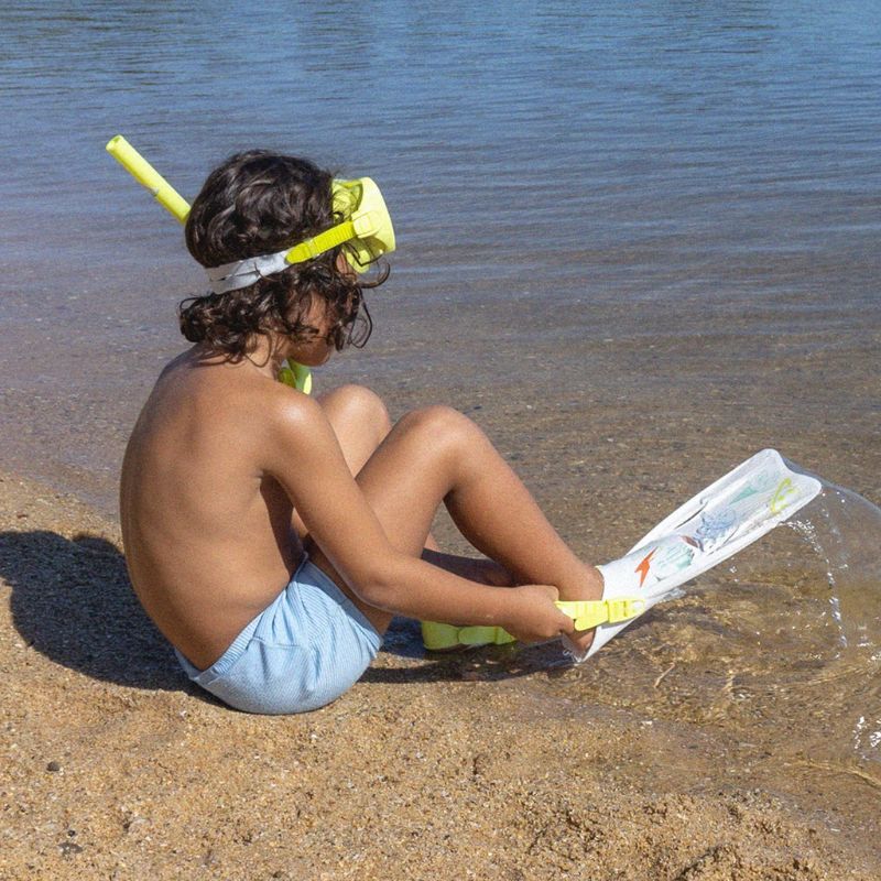 SunnyLife | Kids Snorkel Set Medium The Sea Kids Yellow - Cove. Beach Essentials