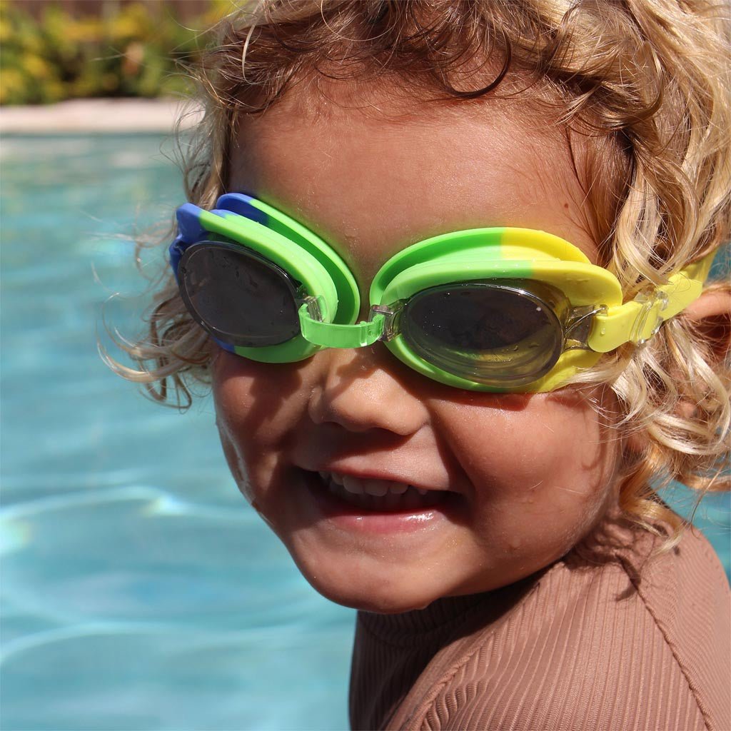 Sunnylife | Kids Swim Goggles Eli The Elephant Multi - Cove. Beach Essentials