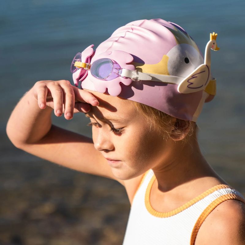 SunnyLife | Kids Swim Goggles Princess Swan Multi - Cove. Beach Essentials