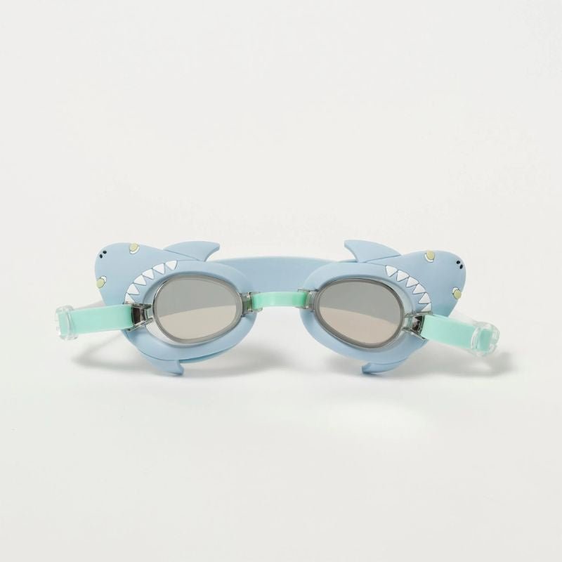 SunnyLife | Kids Swim Salty the Shark Goggles Aqua - Cove. Beach Essentials