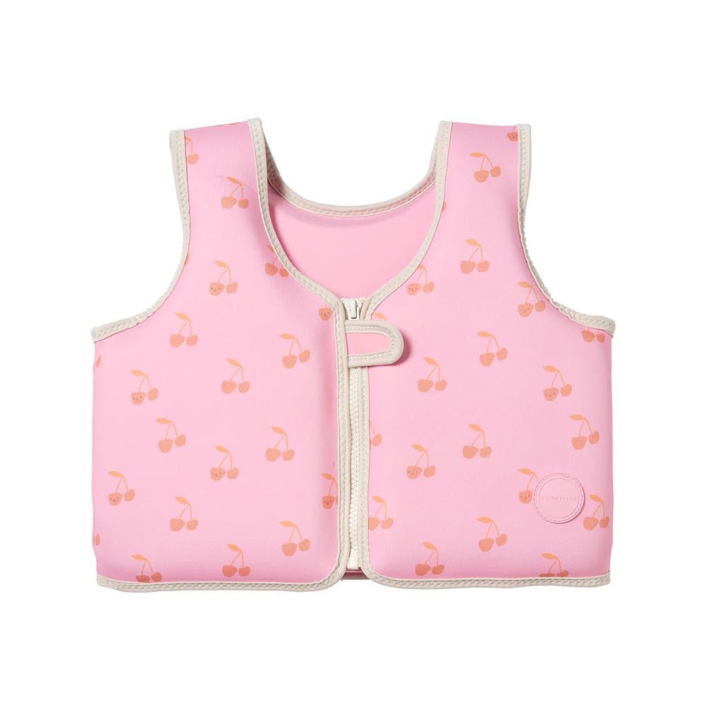 SunnyLife | Kids Swim Vest Cotton Candy Cherry - Cove. Beach Essentials