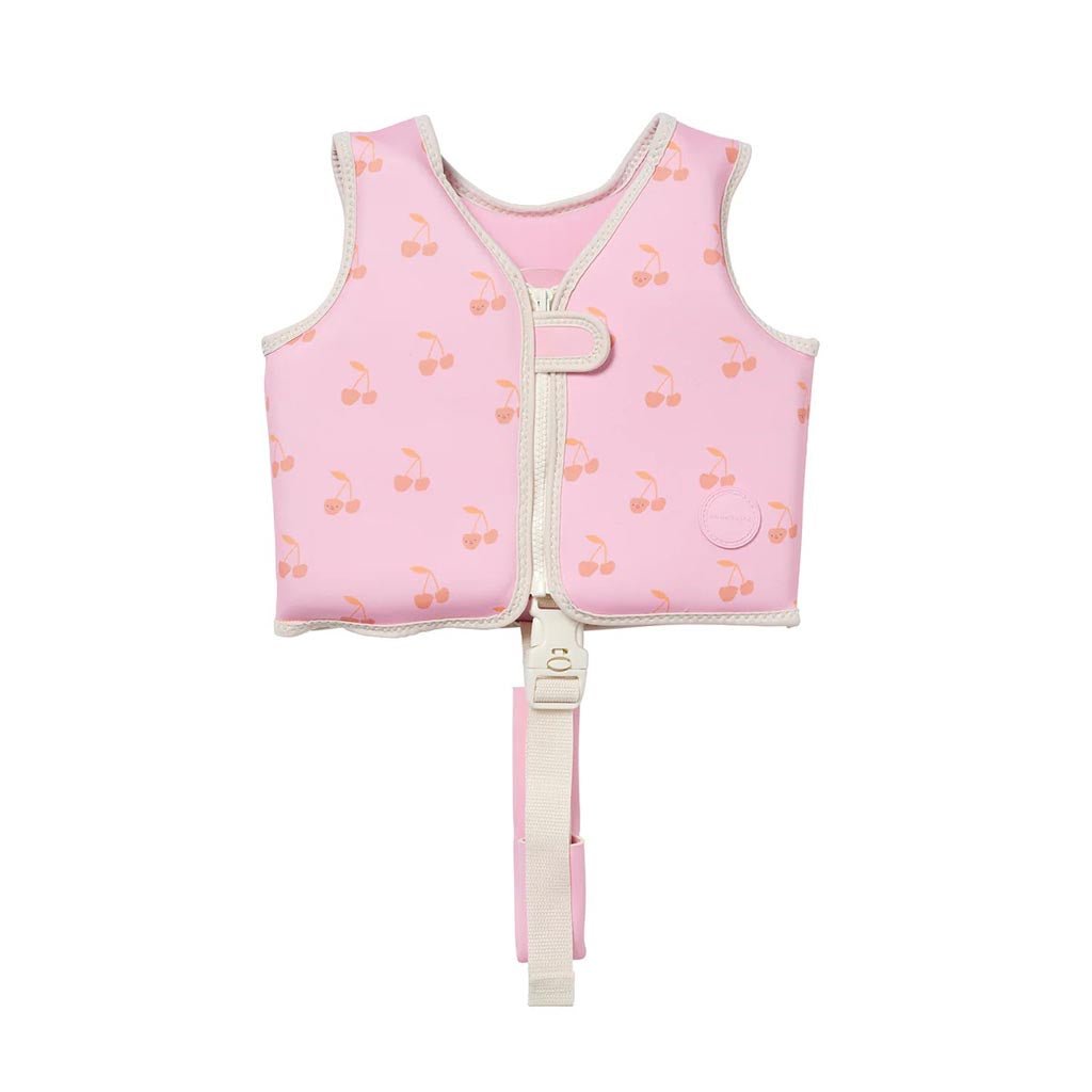 SunnyLife | Kids Swim Vest Cotton Candy Cherry - Cove. Beach Essentials