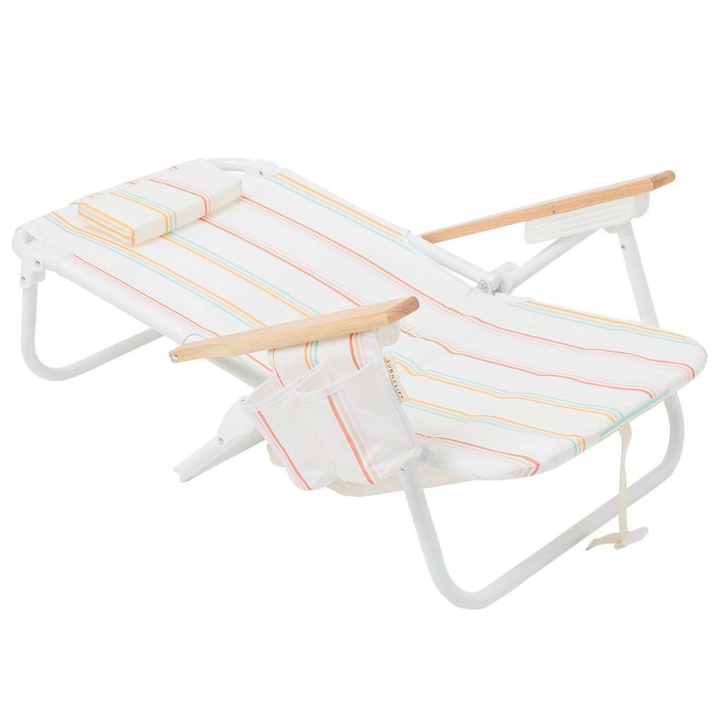 SunnyLife | Luxe Beach Chair Rio Sun Multi Stripe - Cove. Beach Essentials