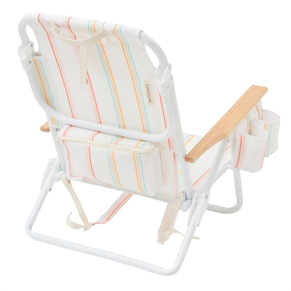 SunnyLife | Luxe Beach Chair Rio Sun Multi Stripe - Cove. Beach Essentials