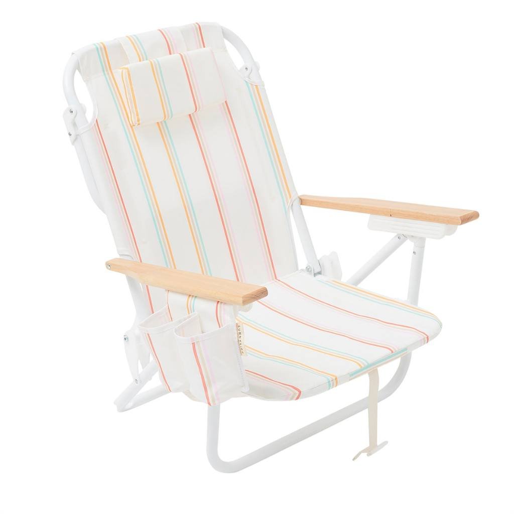 SunnyLife | Luxe Beach Chair Rio Sun Multi Stripe - Cove. Beach Essentials