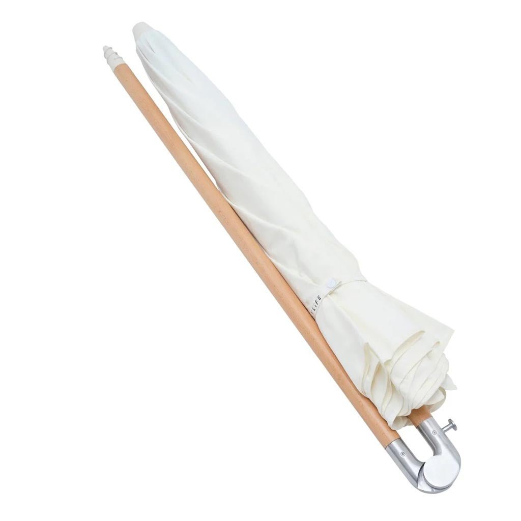 SunnyLife | Luxe Beach Umbrella Cream - Cove. Beach Essentials