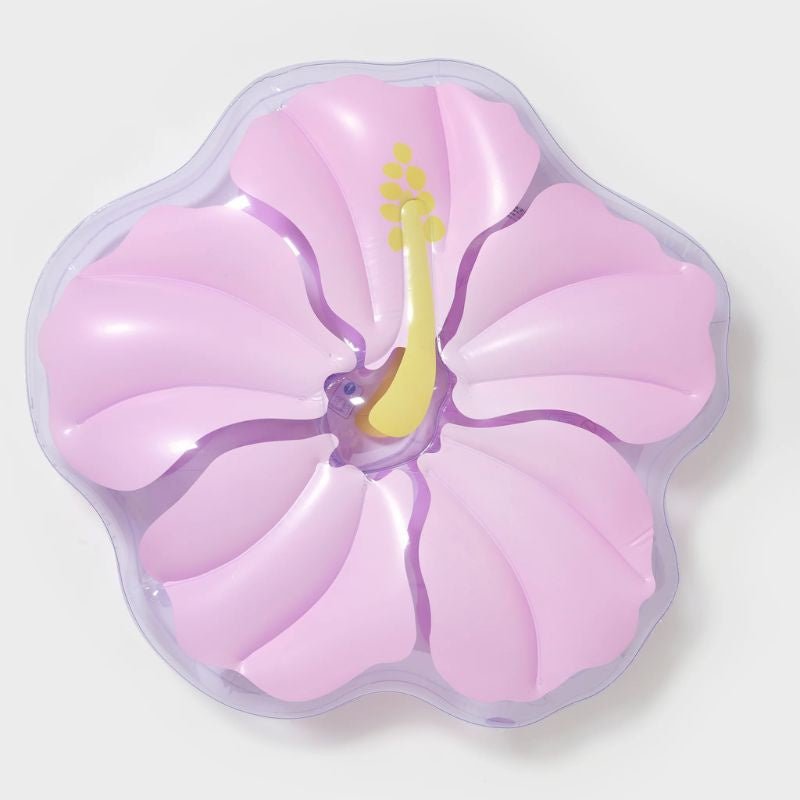 SunnyLife | Luxe Lie-On Float Hibiscus Pastel Lilac - Cove. Beach Essentials