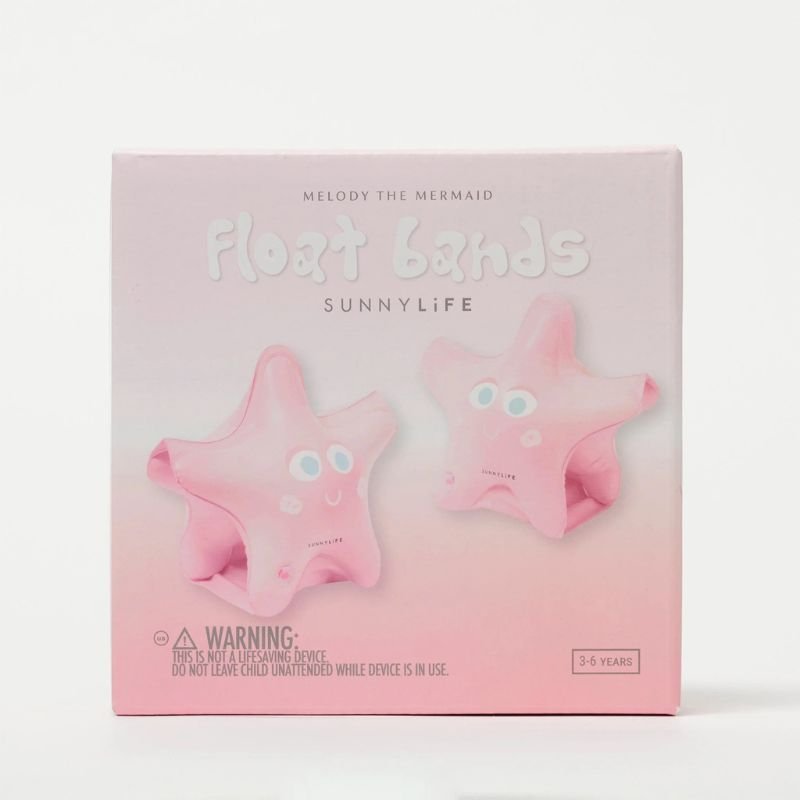 SunnyLife | Melody The Mermaid Float Bands Strawberry - Cove. Beach Essentials