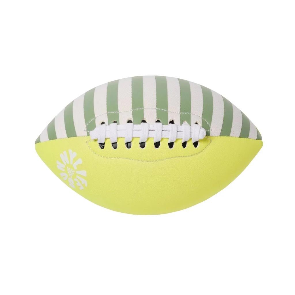SunnyLife | Neoprene Football Tides Out Citrus - Cove. Beach Essentials