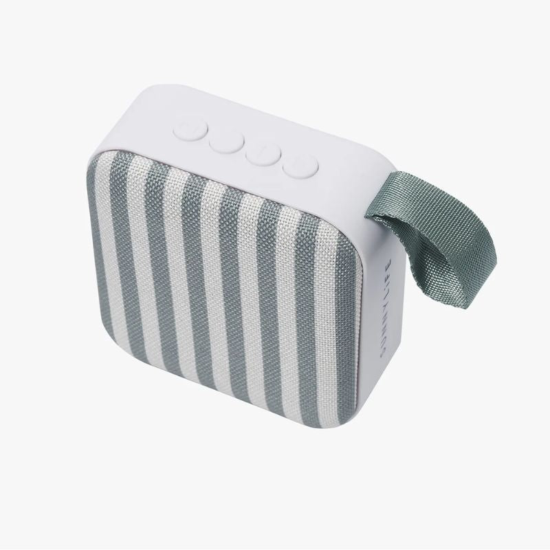 SunnyLife | Portable Travel Speaker The Vacay Olive Stripe - Cove. Beach Essentials