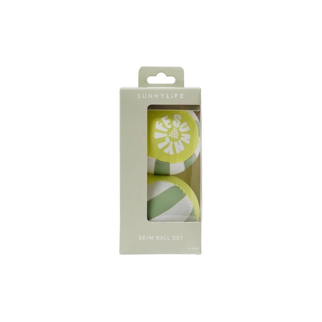 SunnyLife | Skim Ball Set Tides Out Citrus - Cove. Beach Essentials