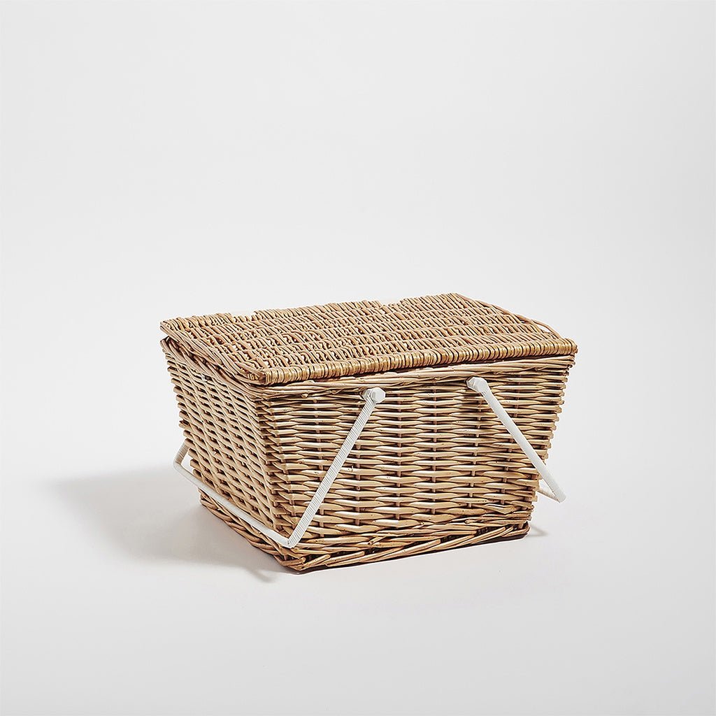 SunnyLife | Small Picnic Basket Natural - Cove. Beach Essentials