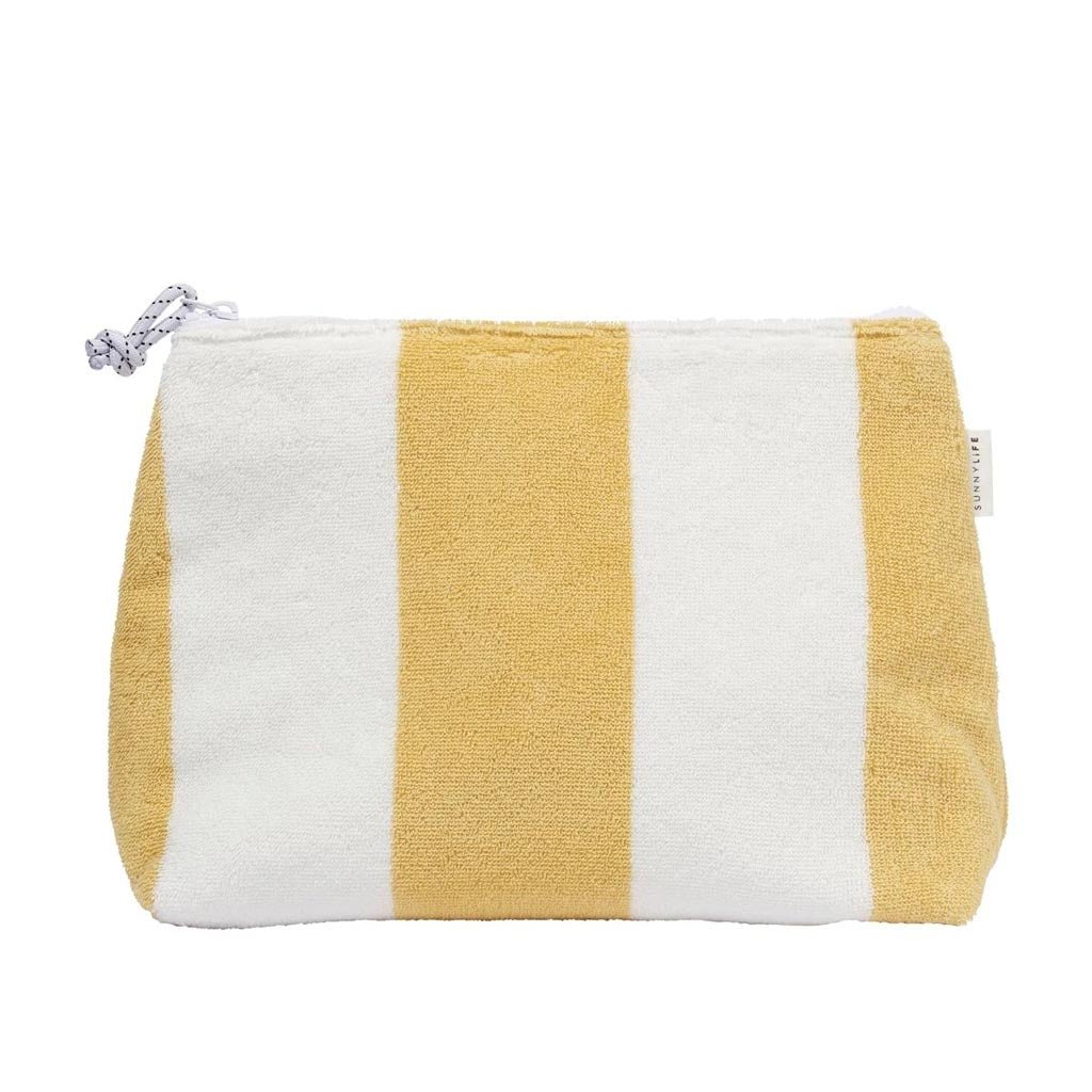 SunnyLife | Terry Beach Pouch Butternut - Cove. Beach Essentials
