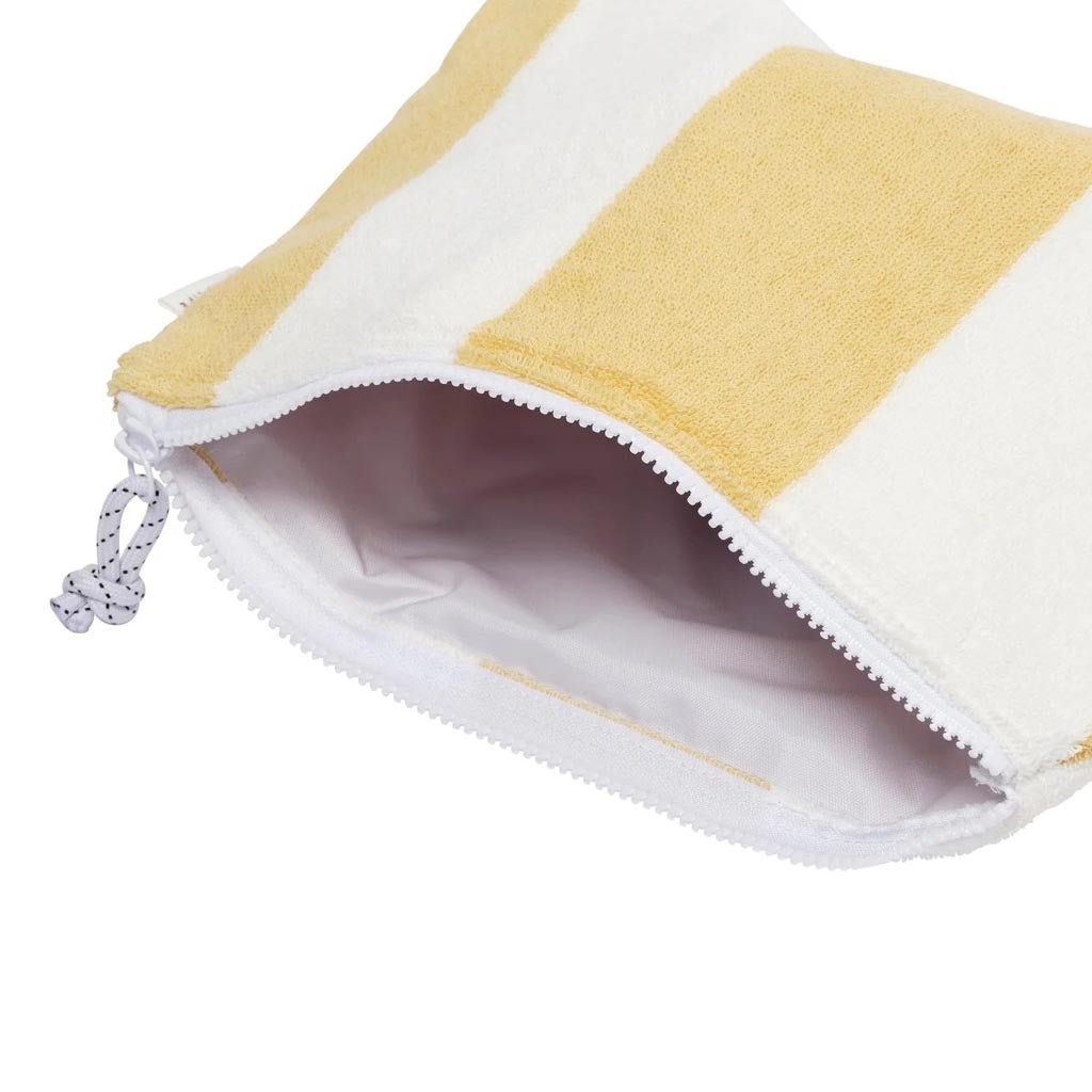 SunnyLife | Terry Beach Pouch Butternut - Cove. Beach Essentials