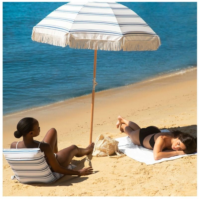 SunnyLife | Umbrella The Resort Luxe Beach Coastal Blue - Cove. Beach Essentials