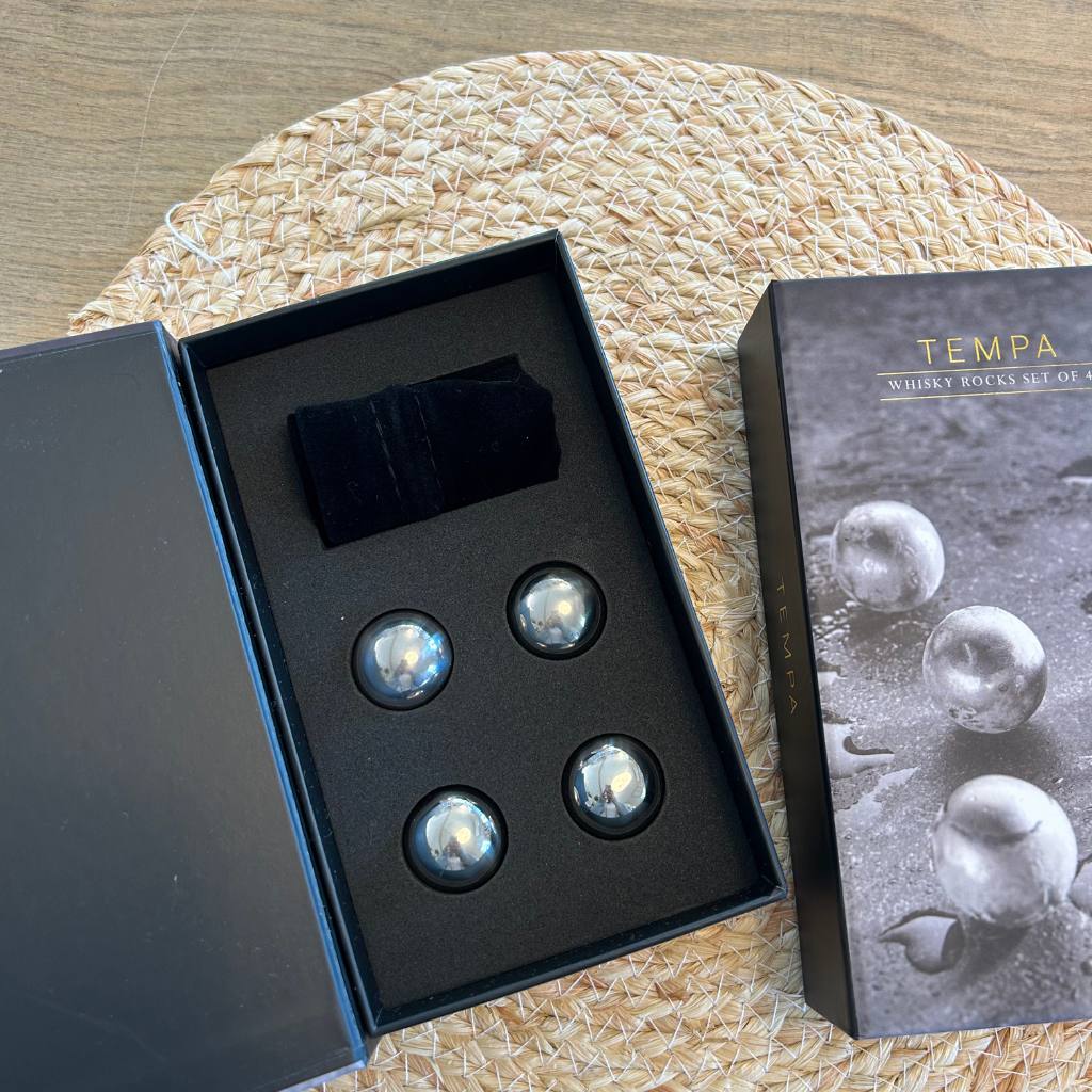 Tempa Whisky Rocks Set of 4 - Cove. Beach Essentials