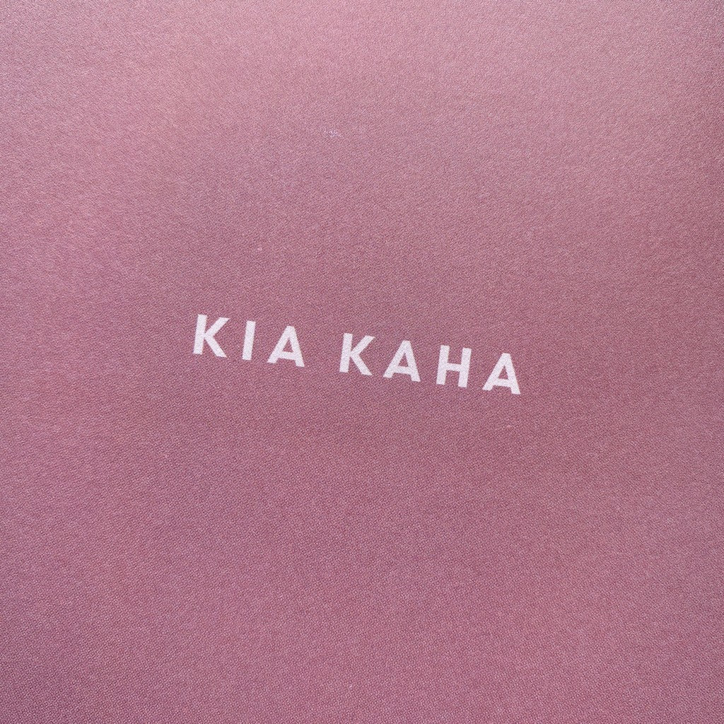Close up of The Paper People Kia Kaha Grape card