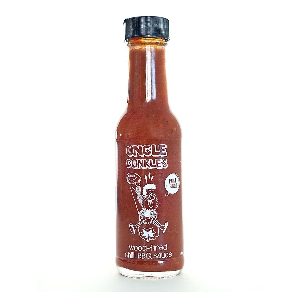 Uncle Dunkle's MILD Wood-Fired Chilli BBQ Sauce (Chipotle Style) - Cove. Beach Essentials
