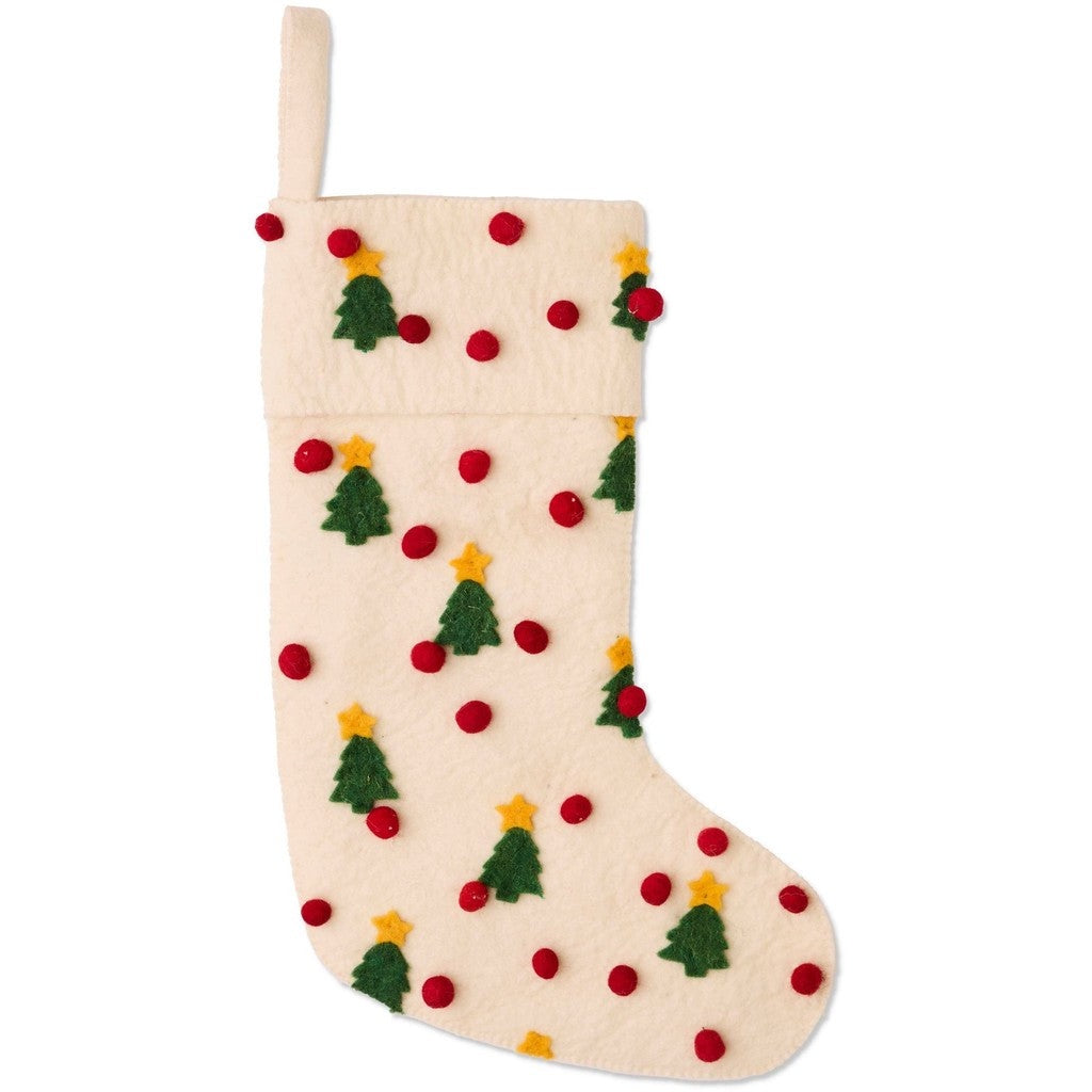 Kip &amp; Co | Under The Tree Felt Stocking