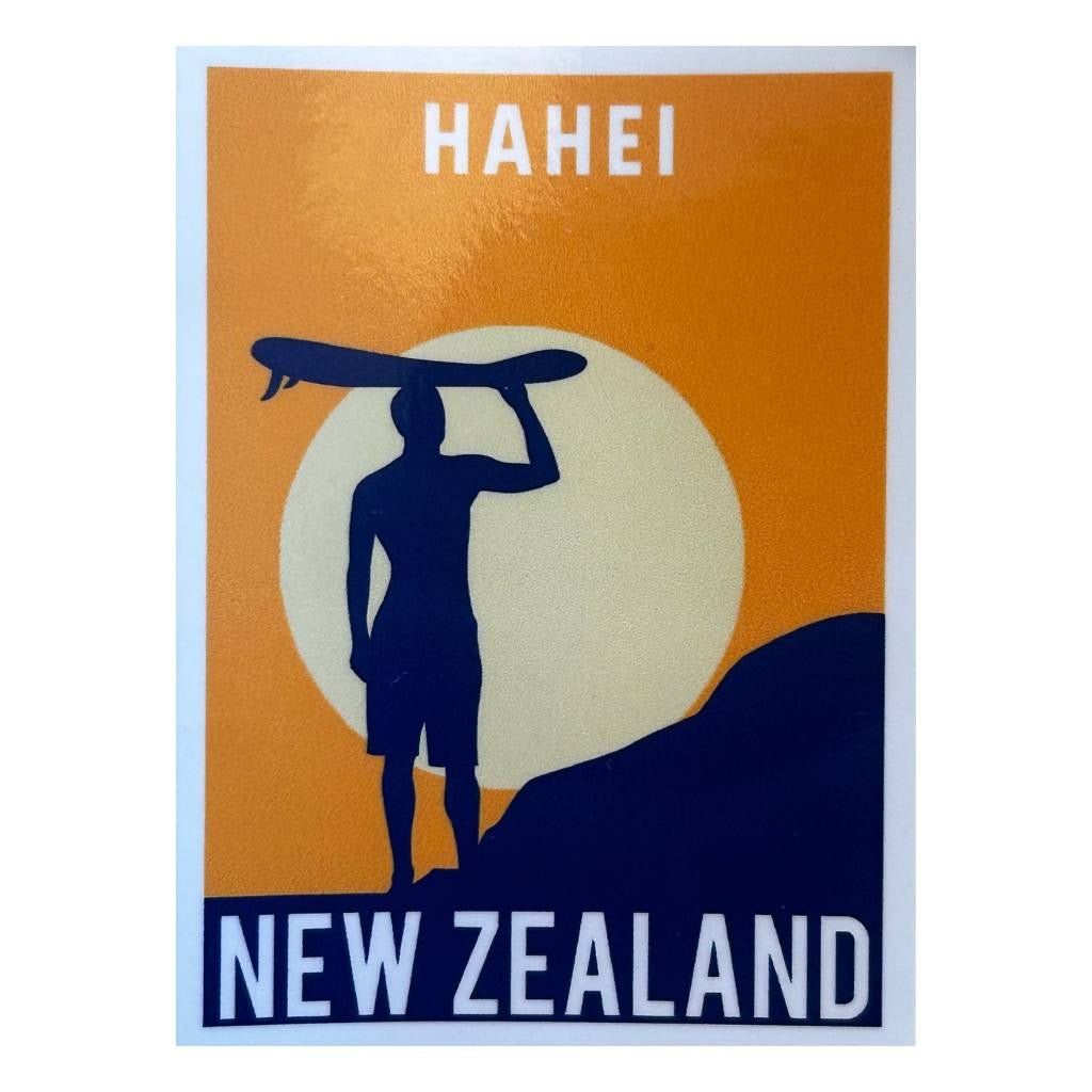 Vinyl Sticker - Hahei Yellow - Cove. Beach Essentials