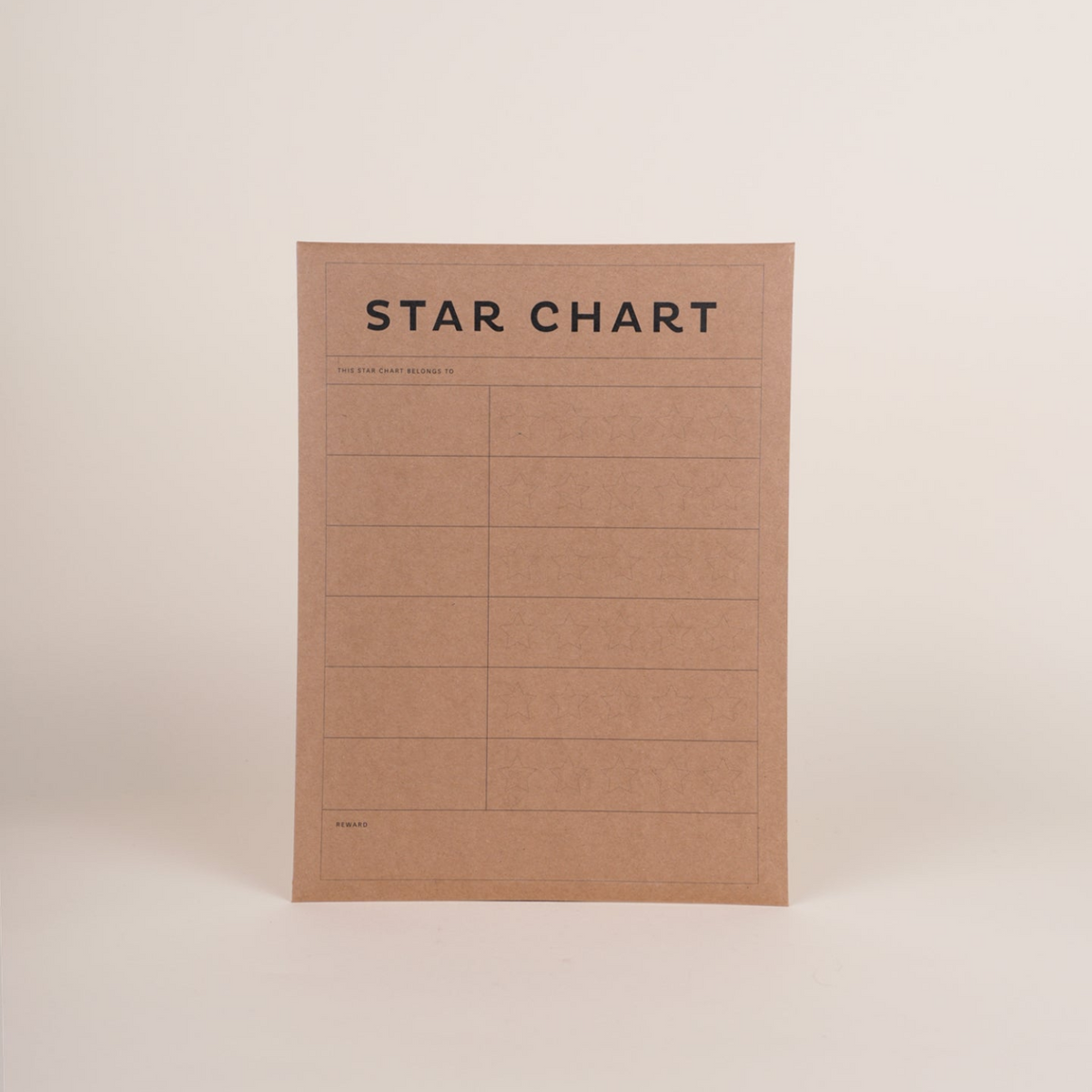 Father Rabbit Stationery | A4 Star Chart