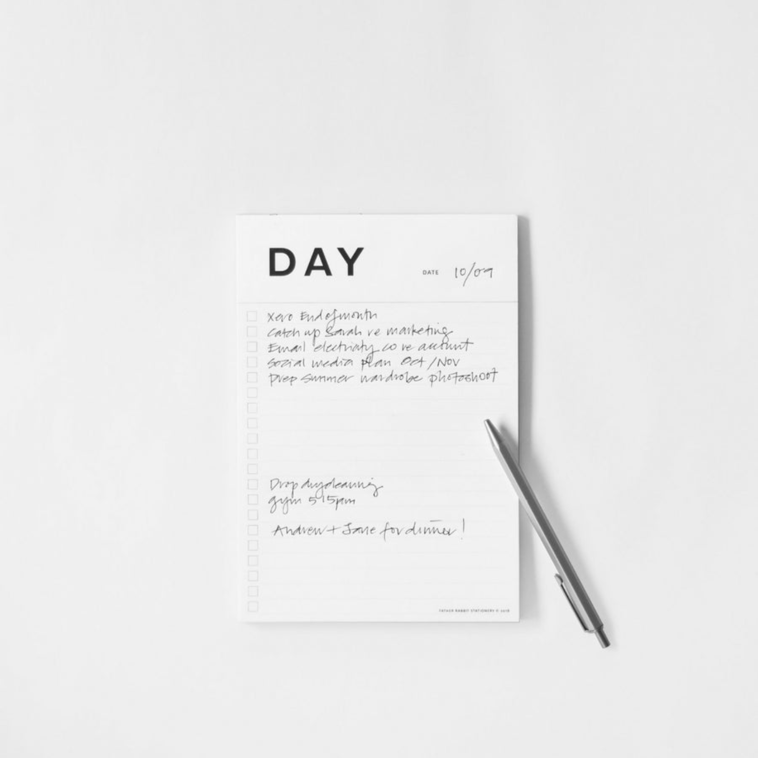 Father Rabbit Stationery | A5 Day Planner