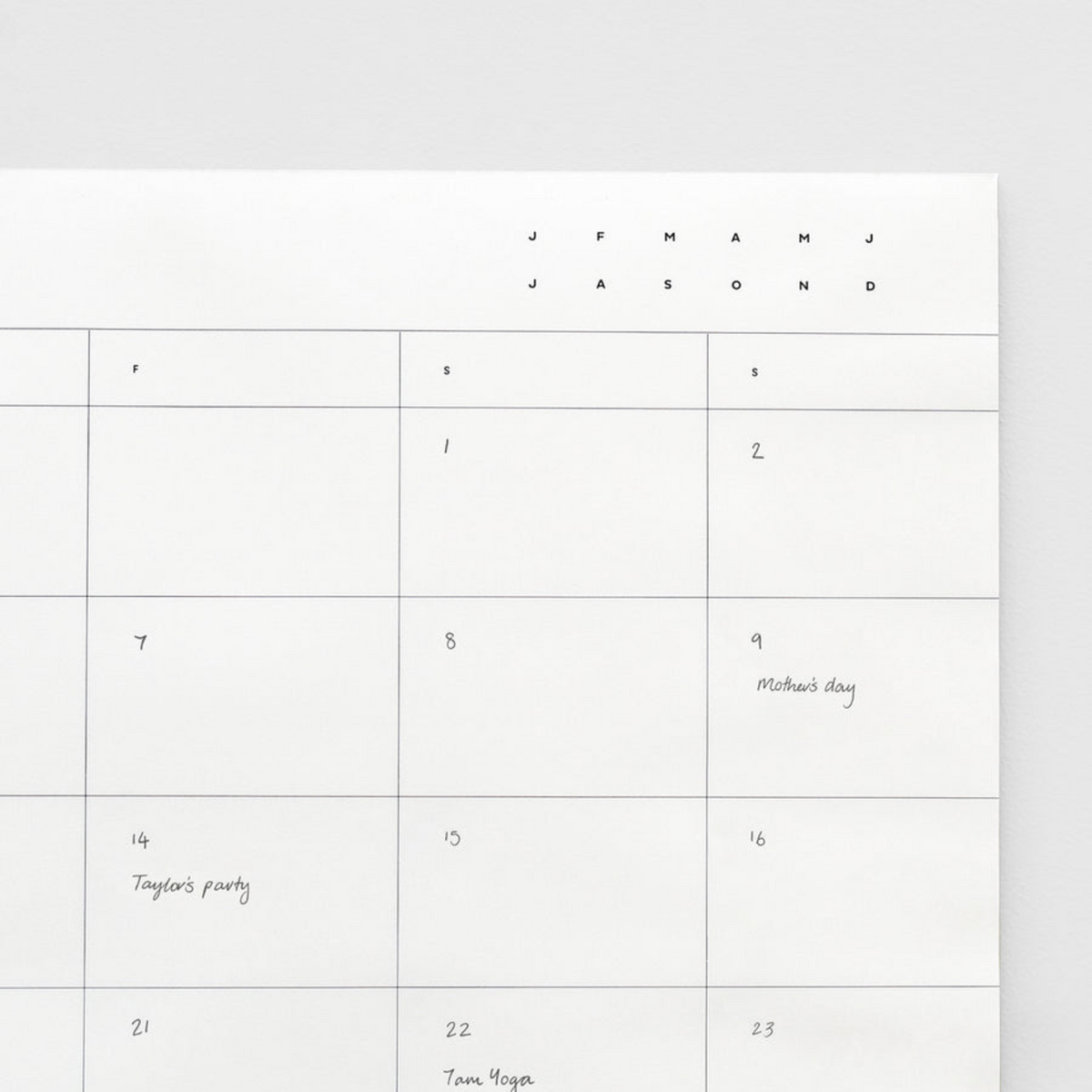 Father Rabbit Stationery | A2 Month Planner