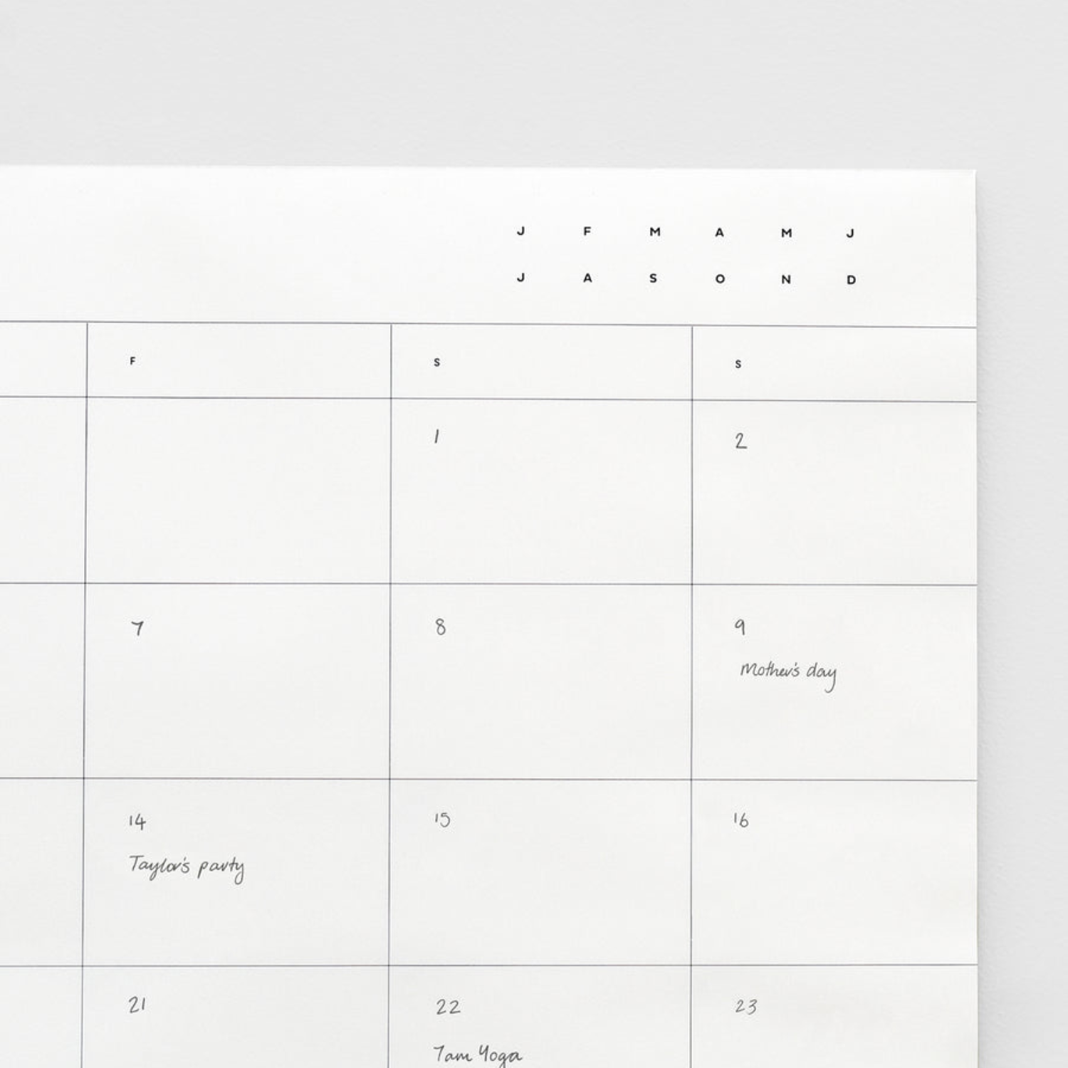 Father Rabbit Stationery | A2 Month Planner