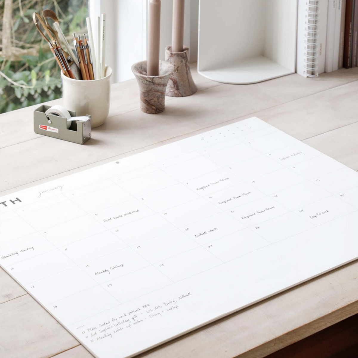 Father Rabbit Stationery | A2 Month Planner