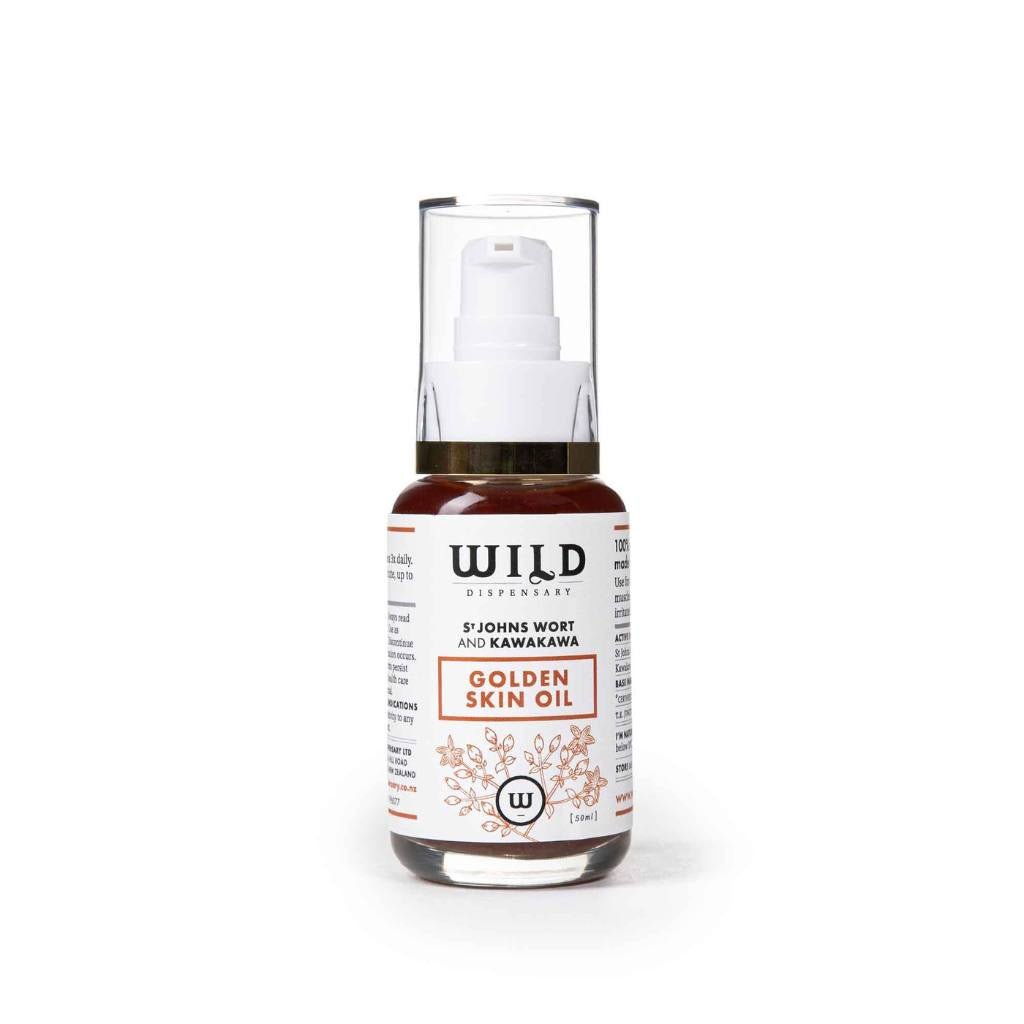 Wild Dispensary | Golden Skin Oil 50ml - Cove. Beach Essentials